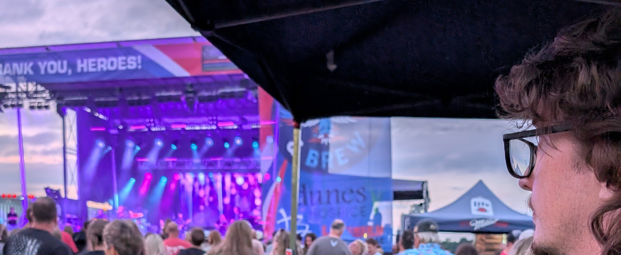 Hammerhead Security access checkpoint at a staffed event